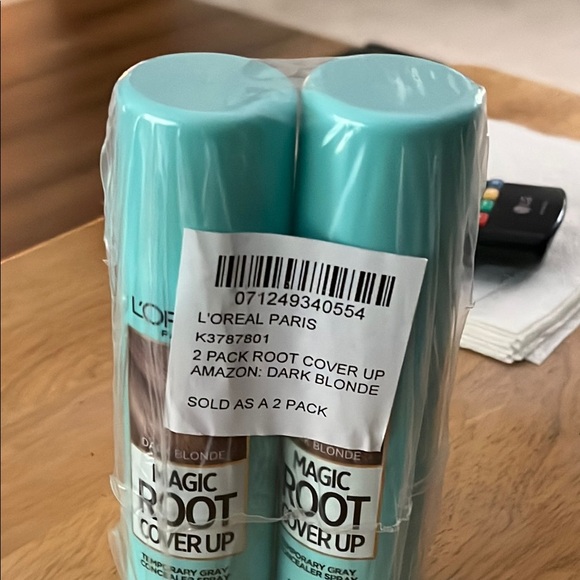 L'Oreal Magic Root Cover Up Spray - Dark Blond 2pack NEW - Picture 7 of 7